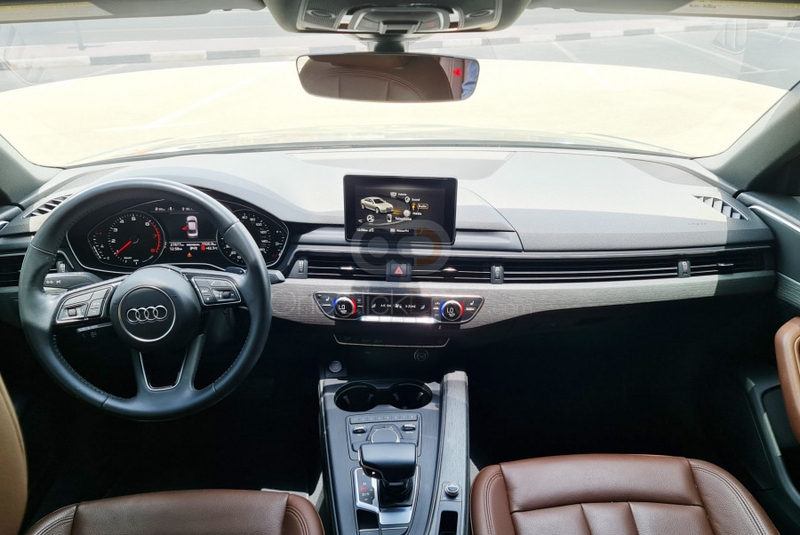 Black Audi A4 2020